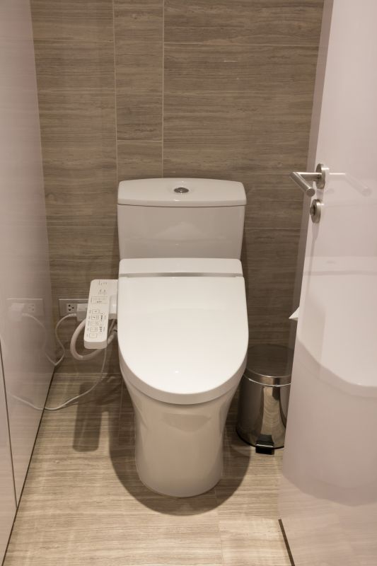 Bathroom with smart technology